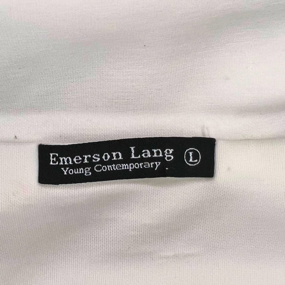 Emerson Lang (Large - NWOT) White Ruched Strapless Top - Picture 2 of 8